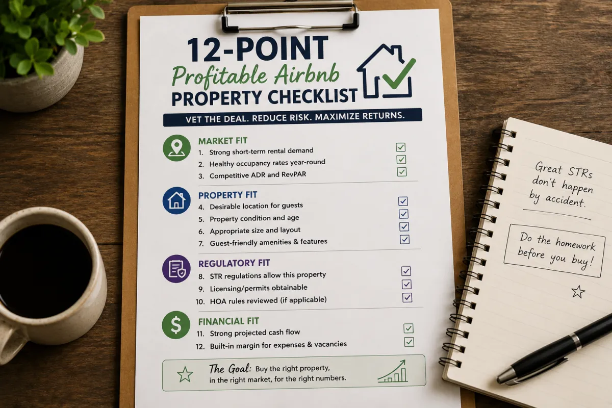 Airbnb Property Checklist