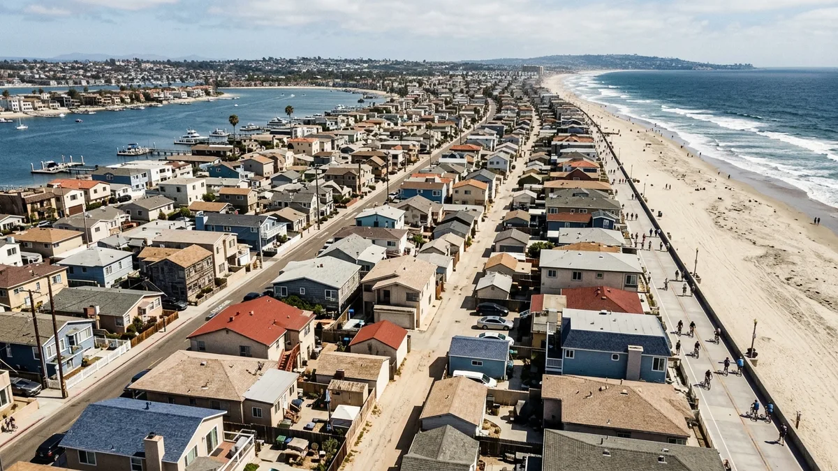 Mission Beach Airbnb regulations govern this dense coastal rental neighborhood