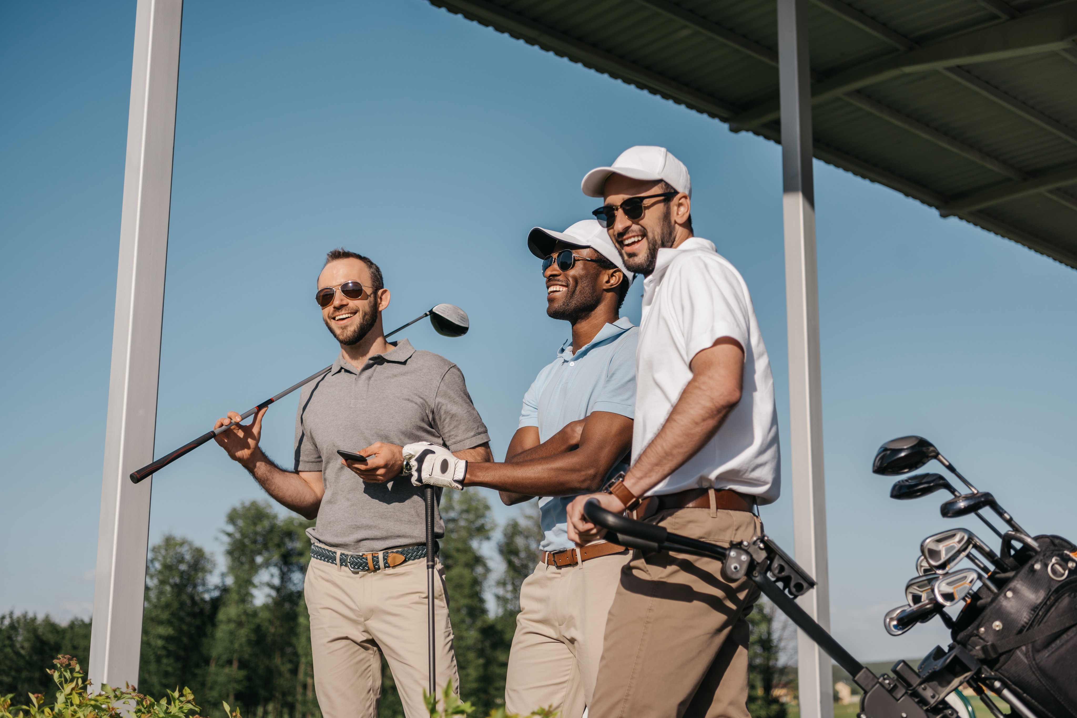 Golfing