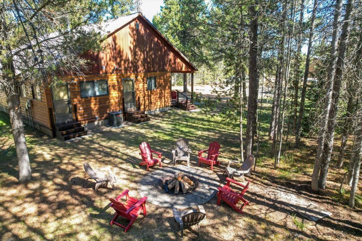 backyard at raven's retreat