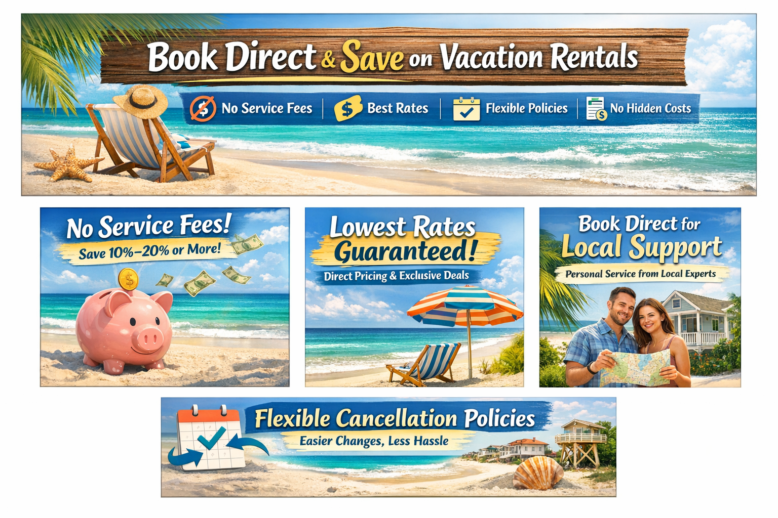 Carolina Beach and Kure Beach Vacation Rentals