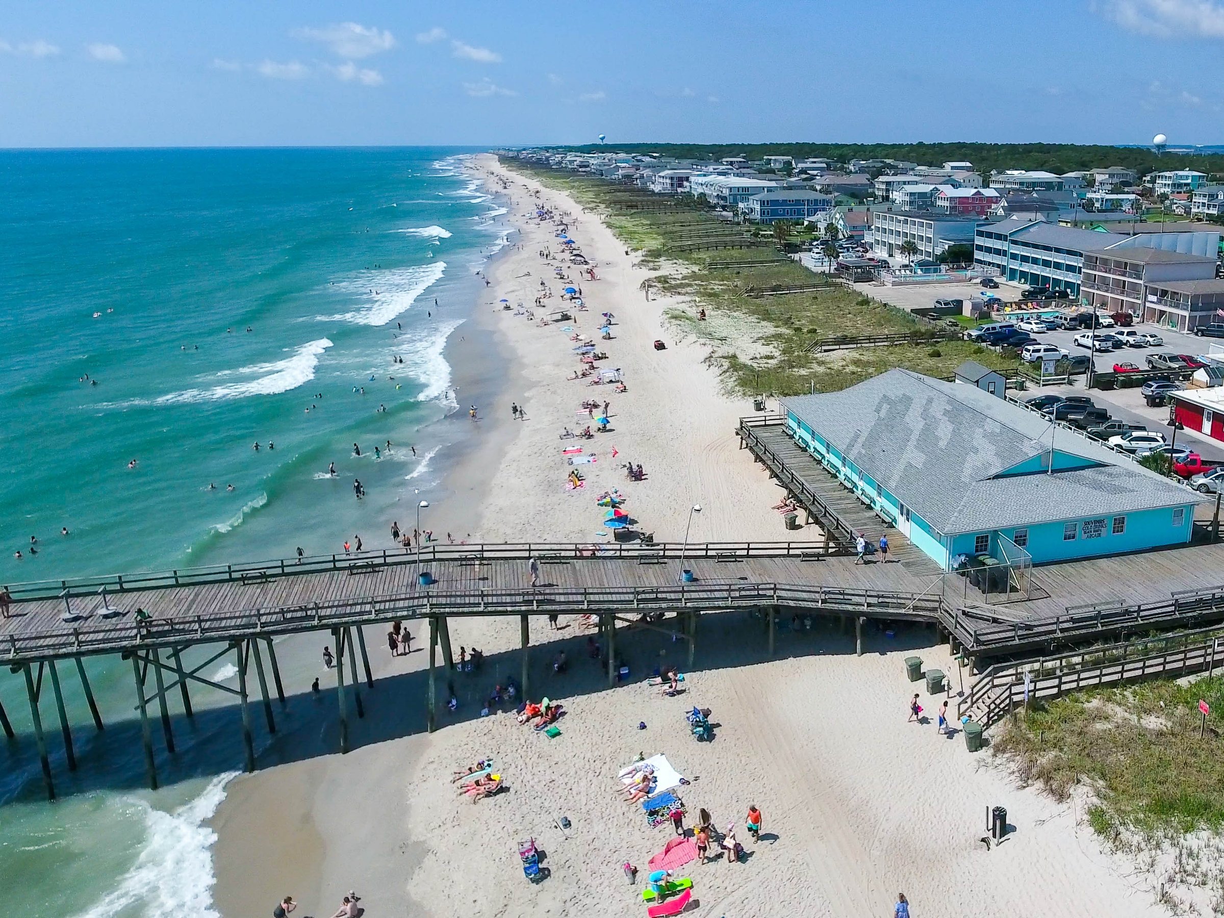 Beach boardwalk