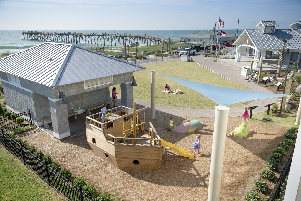 Oceanfront Park in Kure Beach