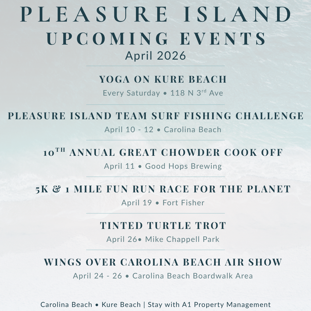Pleasure Island Events April 2026