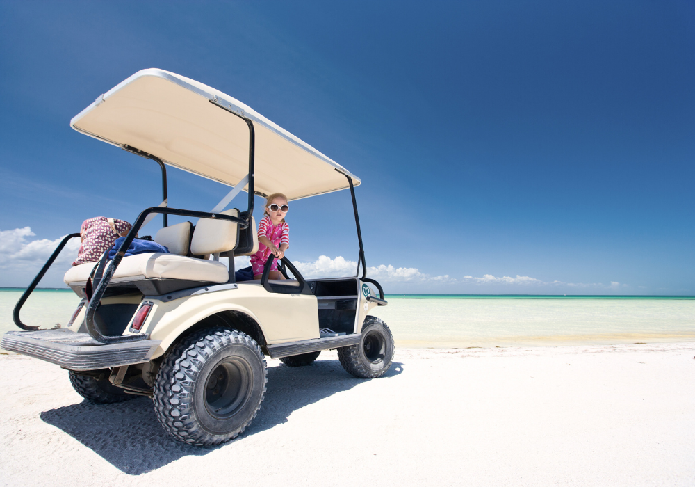 kure beach golf carts