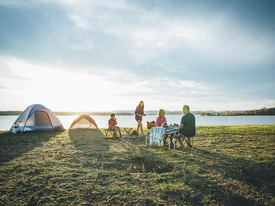 Table Rock State Park - Campgrounds
