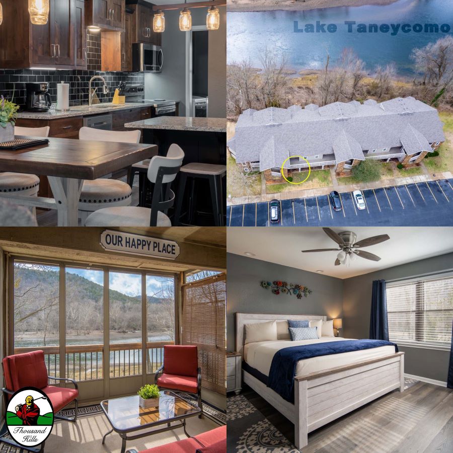 Thousand Hills Vacation accomodation, amenities and proximity to lake Taneycomo