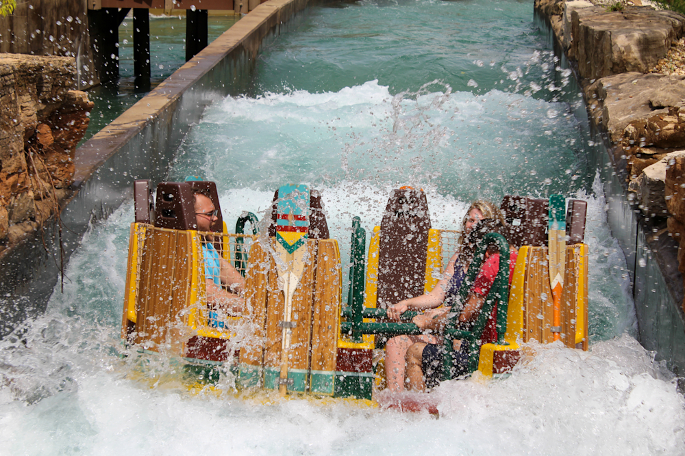 mystic river dip ride at Silver Dollar City