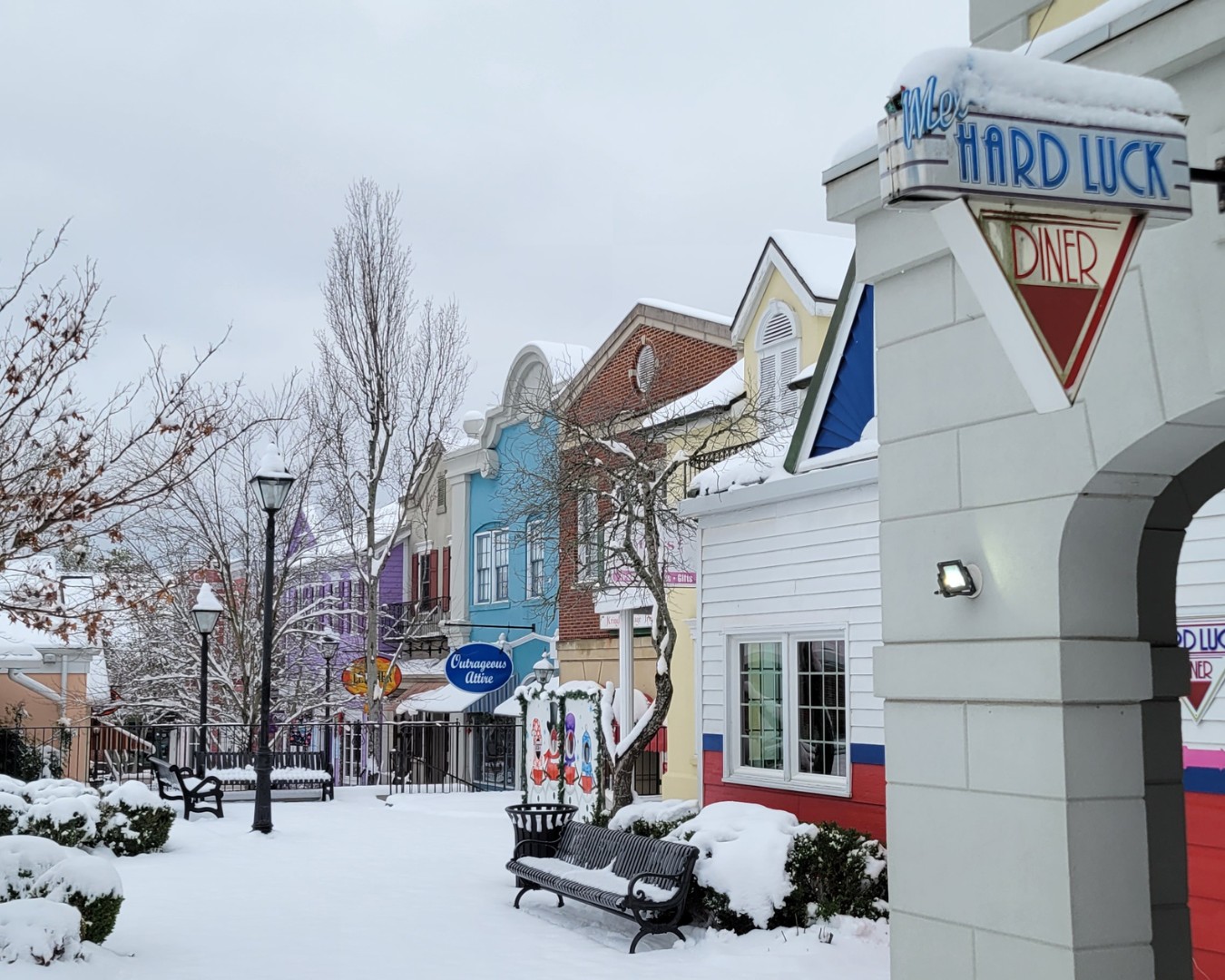 Branson, MO during WInter