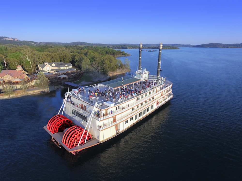 showboat drone view